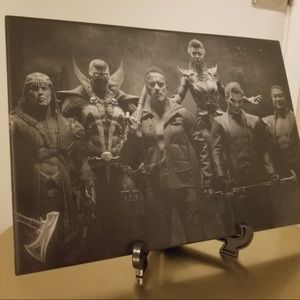 Mortal Kombat custom laser engraved ceramic tile